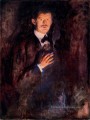 auto   portrait avec cigarette allumée 1895 Edvard Munch